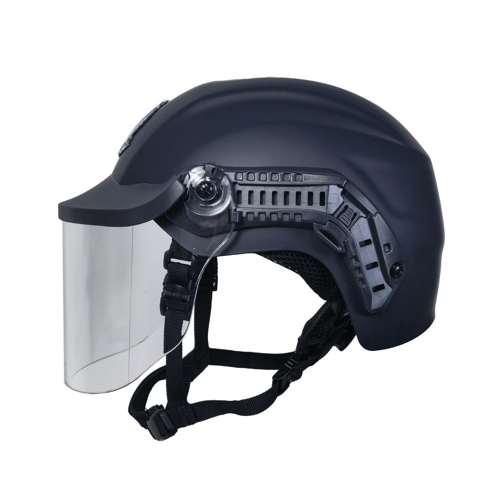 With face mask protective helmet  Thickened safety protective helmet
