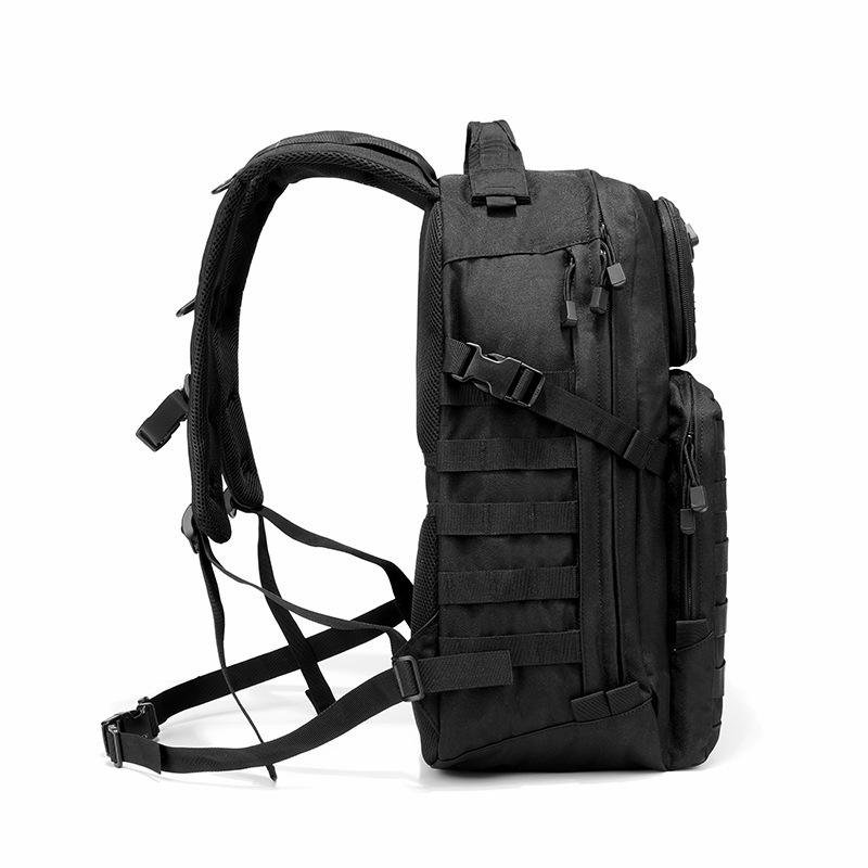 Outdoor sports tactical backpack, multi-functional polyester hiking backpack, durable backpack